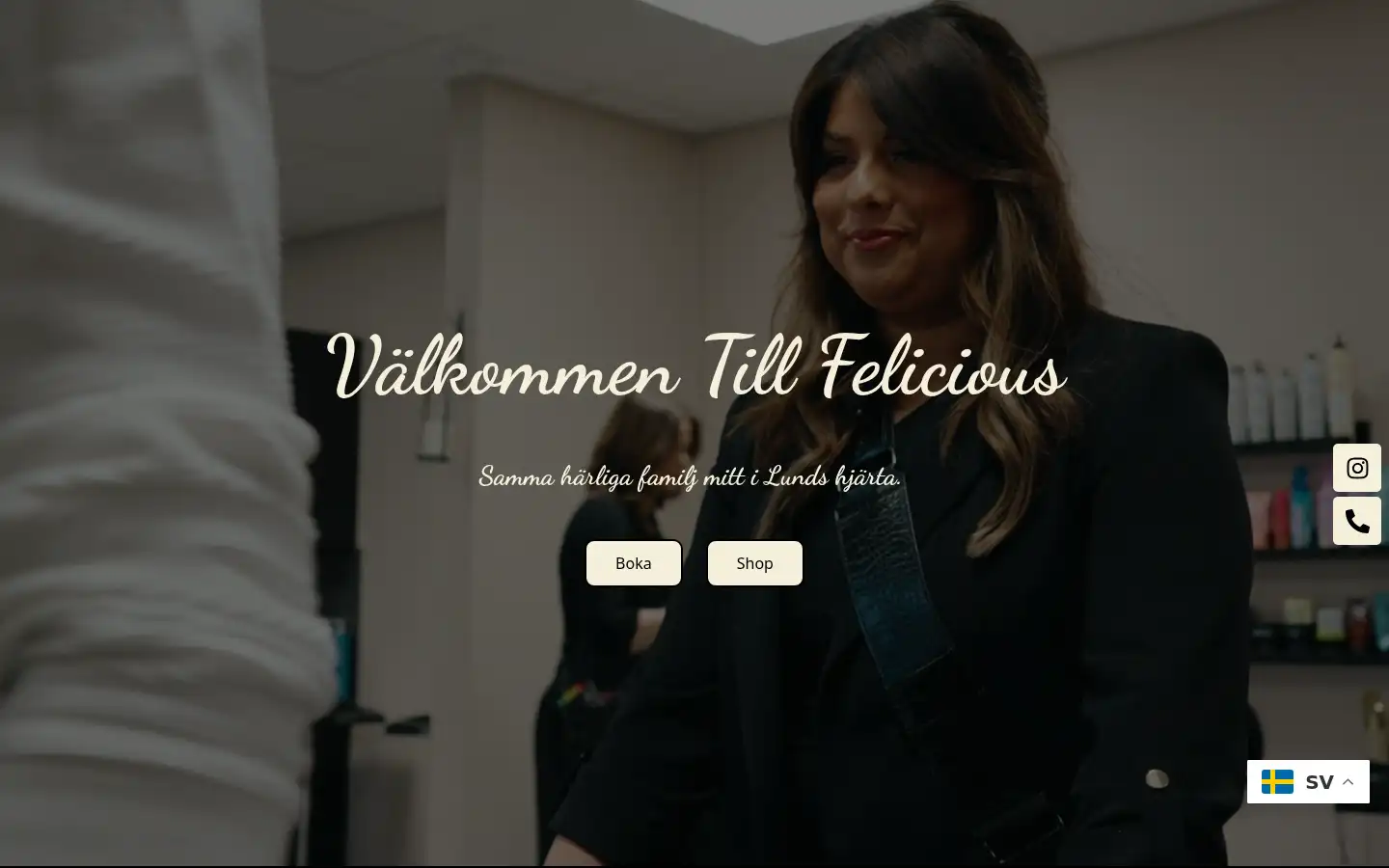 Screenshot of felicious.se