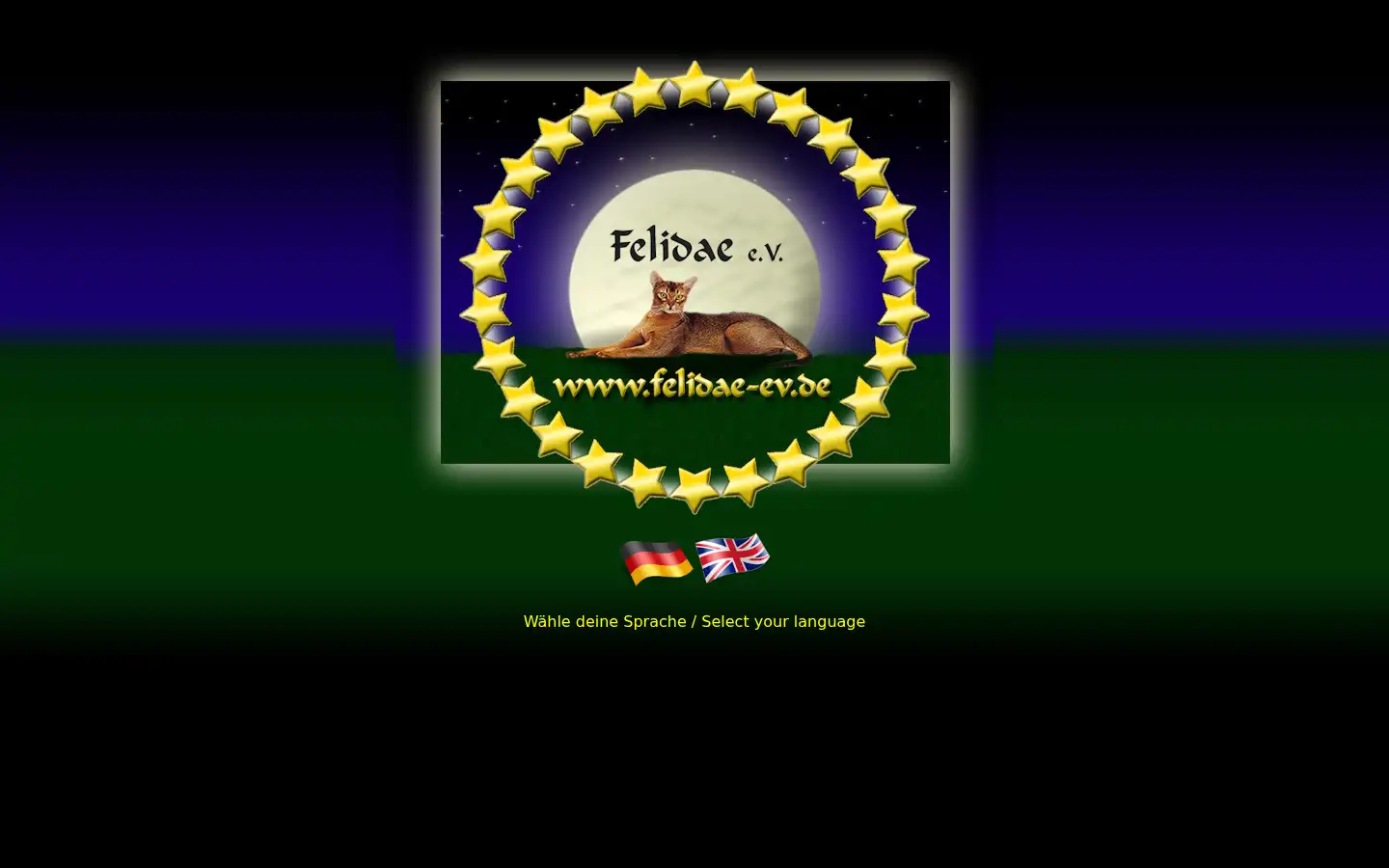 Screenshot of felidae-ev.de