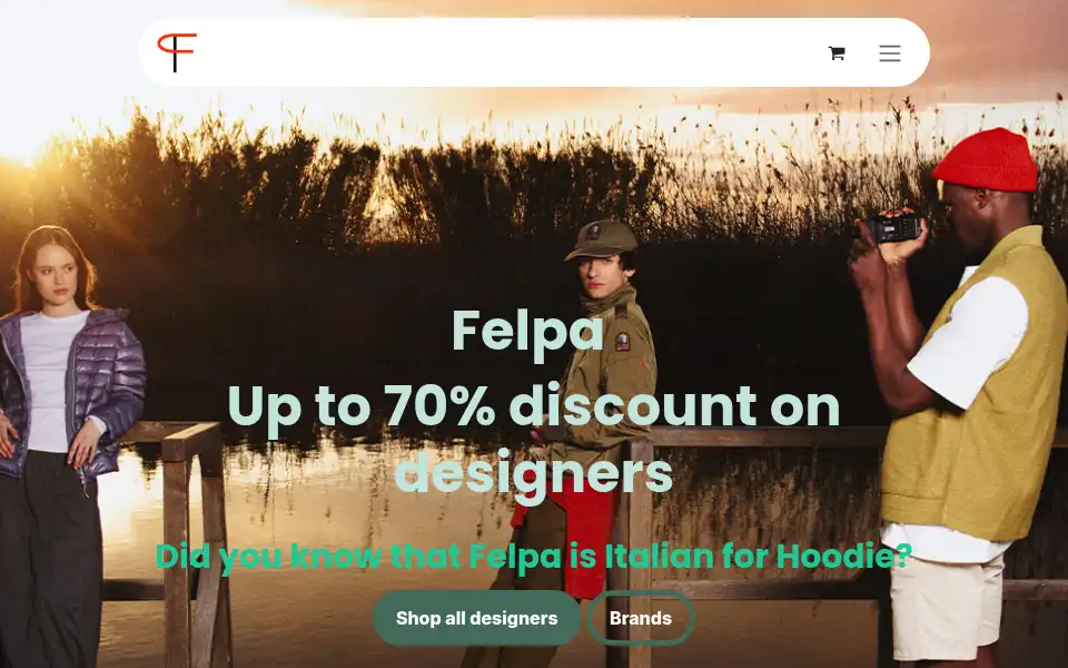 Screenshot of felpa.nl