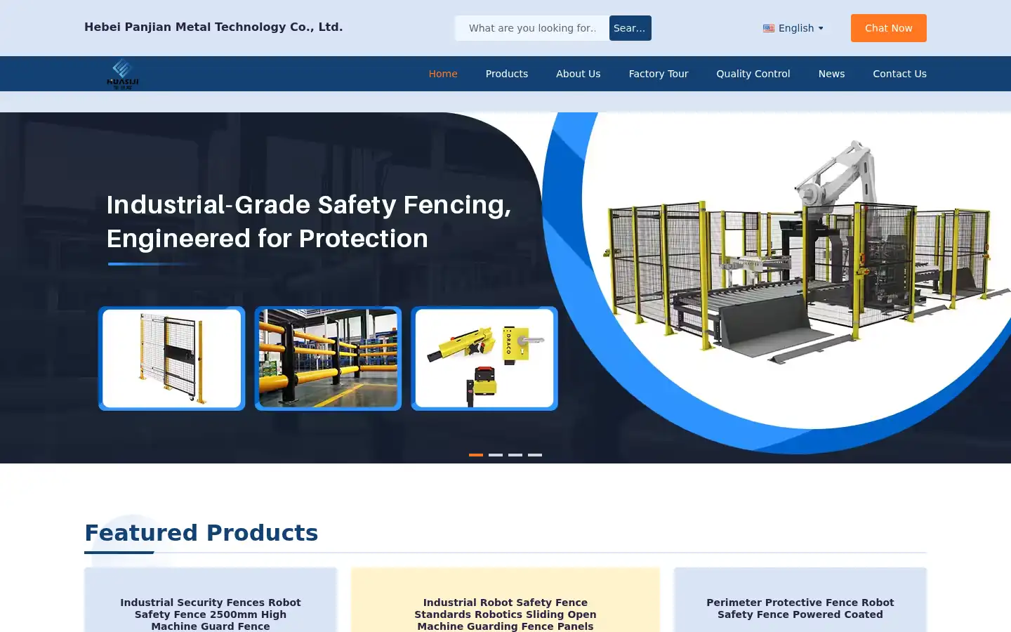 Screenshot of fence-safety.com