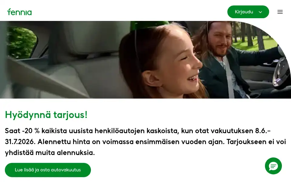Screenshot of fennia.fi