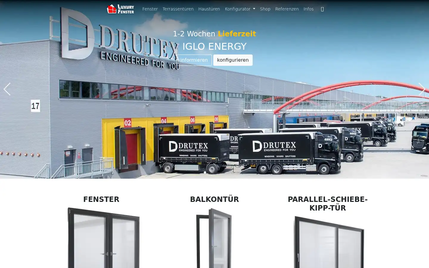 Screenshot of fenster-onlineverkauf.de