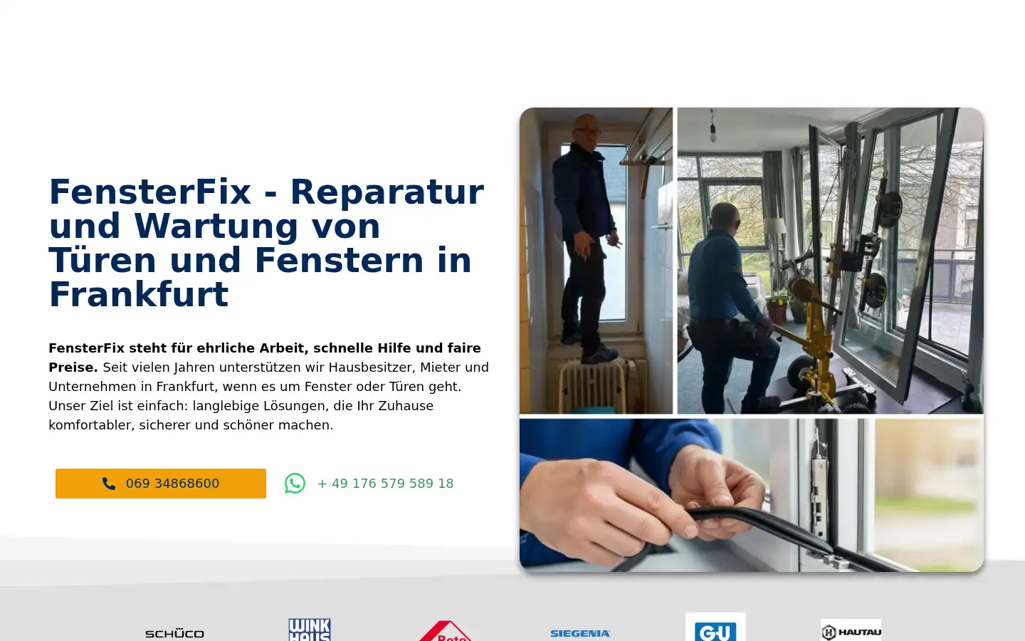 Screenshot of fensterfix-frankfurt.de