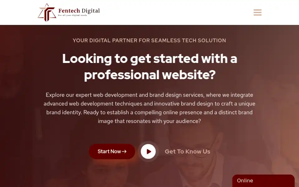 Screenshot of fentechdigital.com
