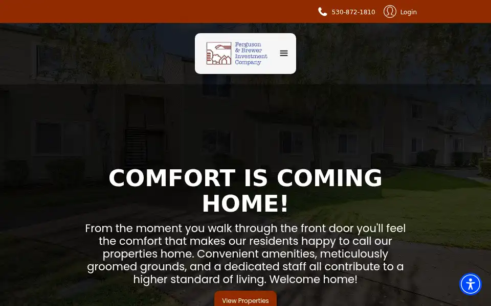 Screenshot of fergusonandbrewer.com