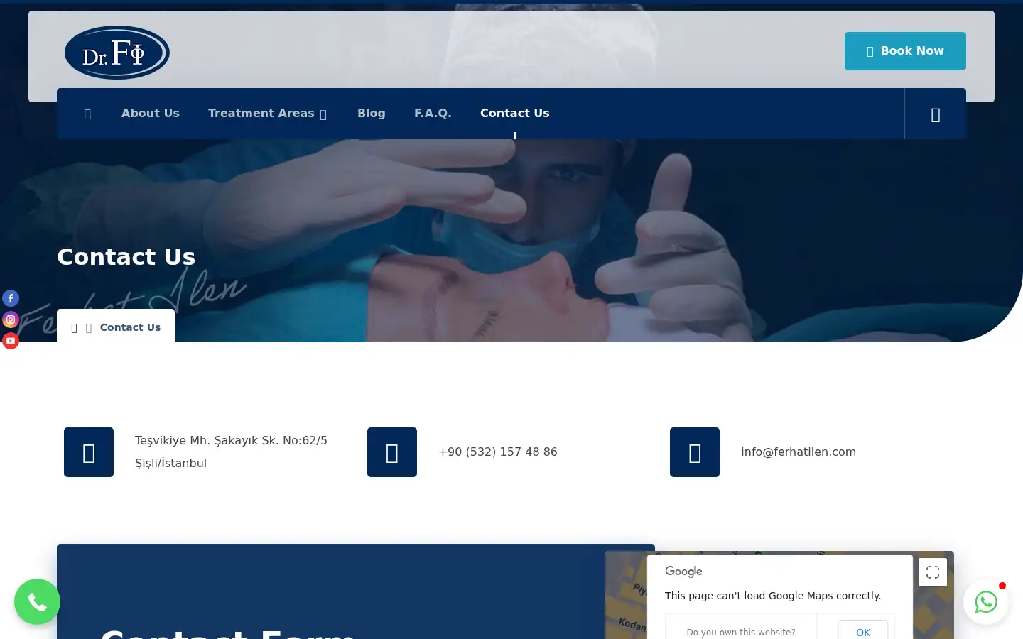 Screenshot of ferhatilen.com