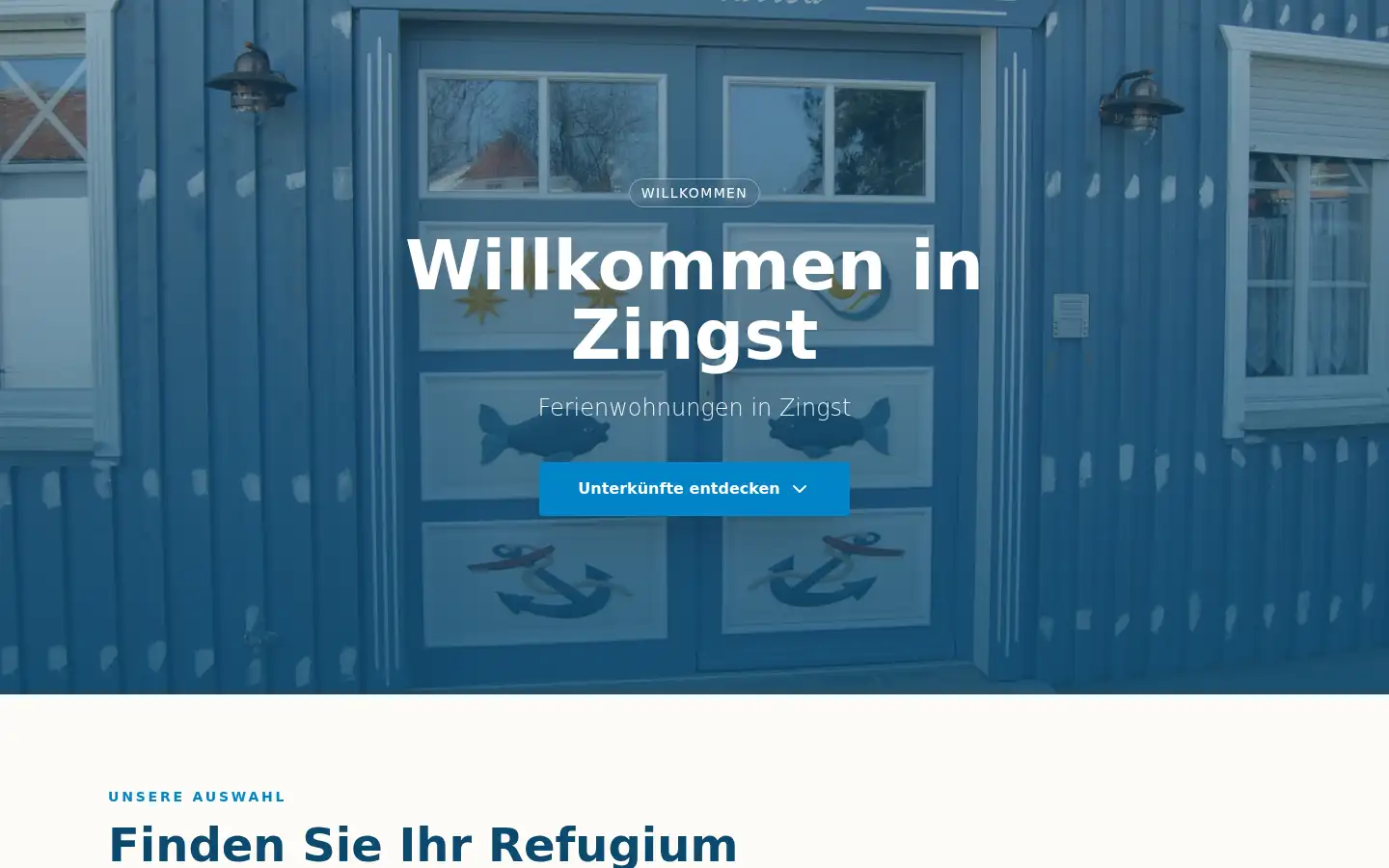 Screenshot of ferienresidenz-blauer-traum.de