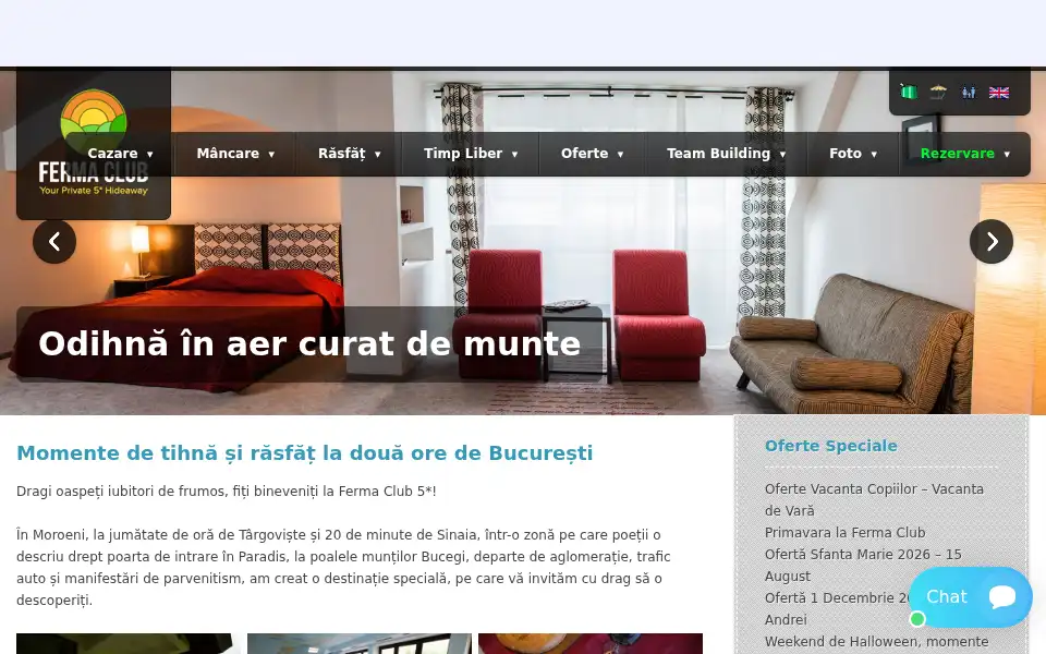 Screenshot of fermaclub.ro