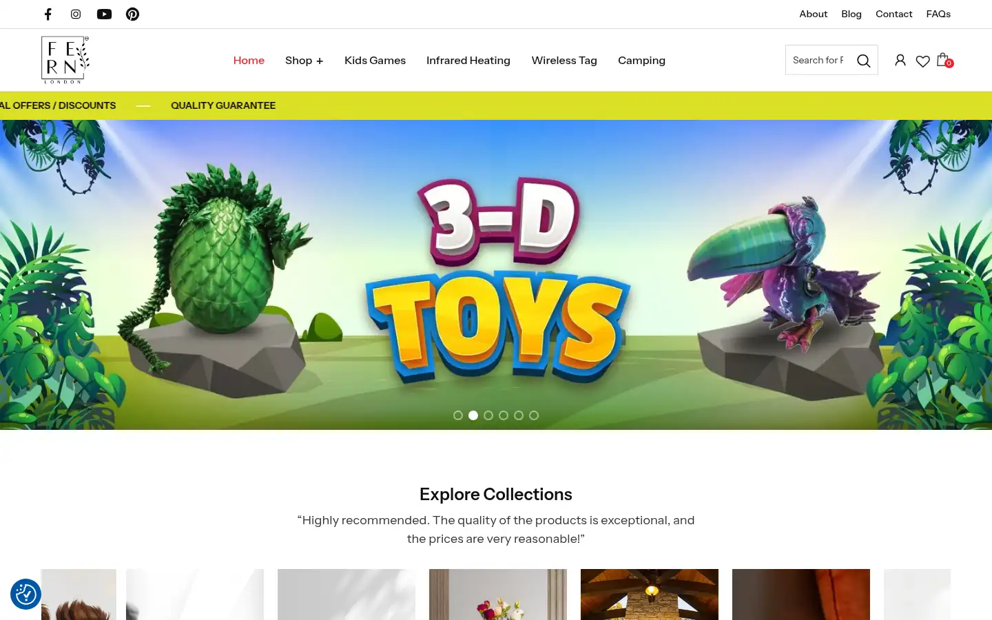Screenshot of fernlondon.co