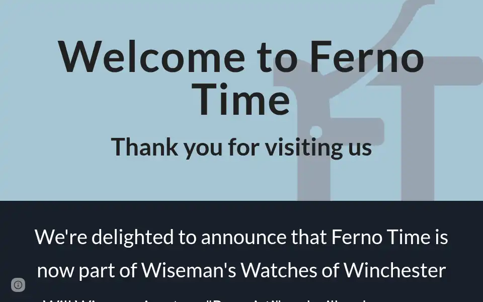 Screenshot of fernotime.com