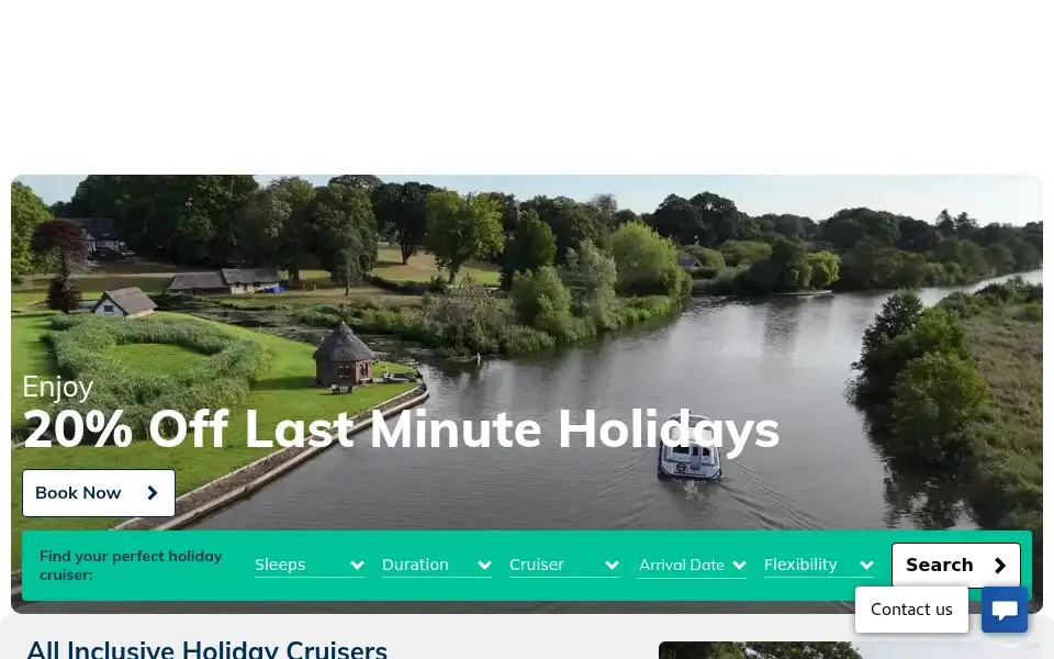 Screenshot of ferry-marina.co.uk