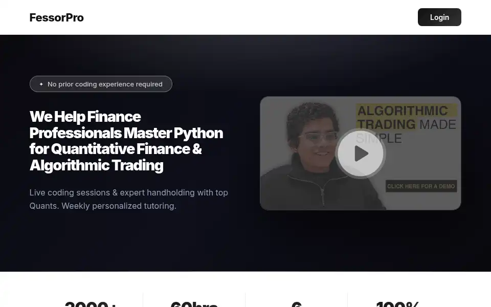 Screenshot of fessorpro.com