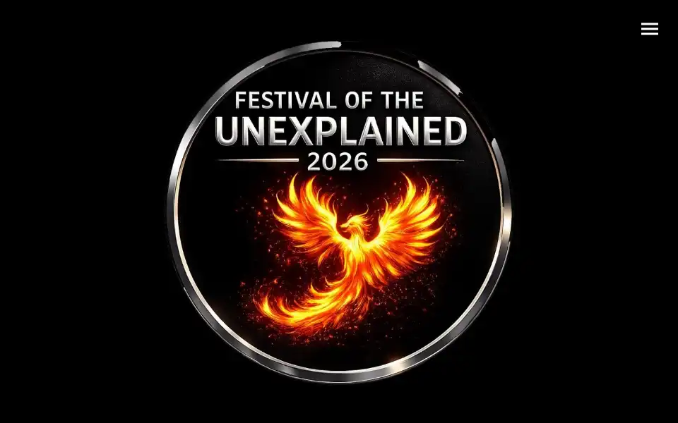 Screenshot of festivaloftheunexplained.com