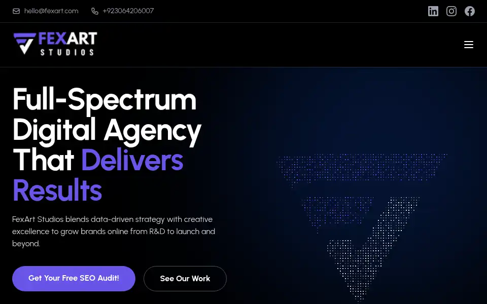 Screenshot of fexart.com