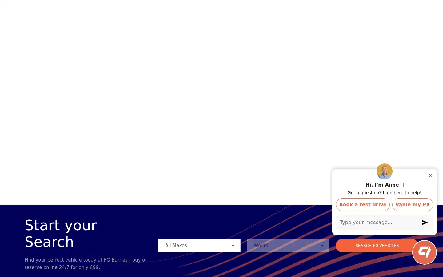 Screenshot of fgbarnes.co.uk