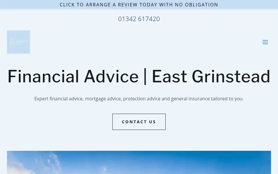 Screenshot of fhfinancialservices.co.uk