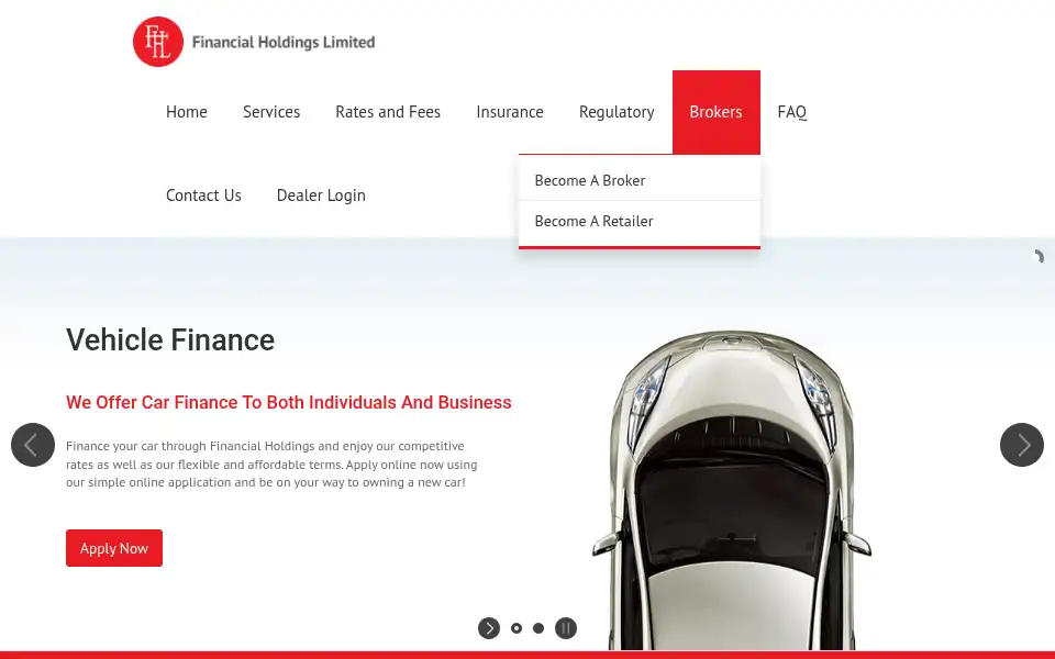 Screenshot of fhlnz.co.nz