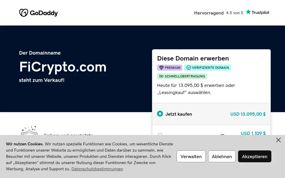 Screenshot of ficrypto.com