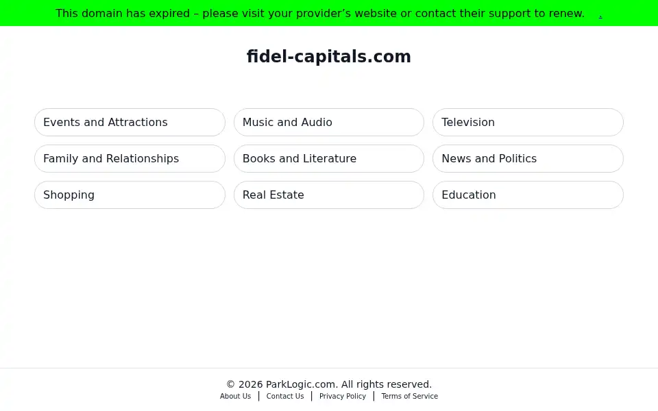 Screenshot of fidel-capitals.com