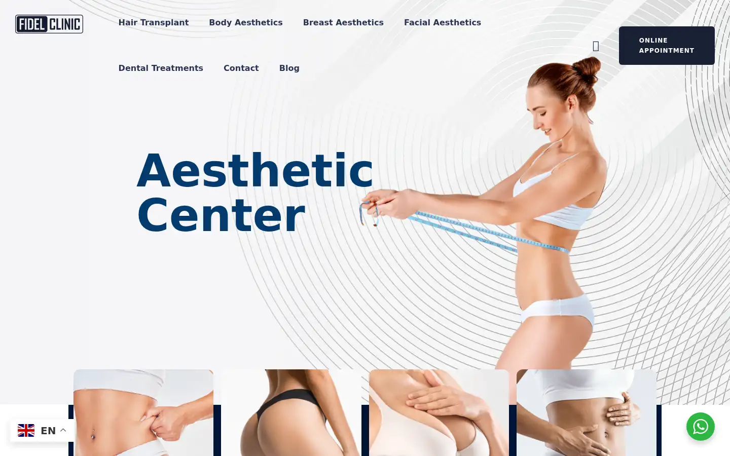 Screenshot of fidelclinic.com