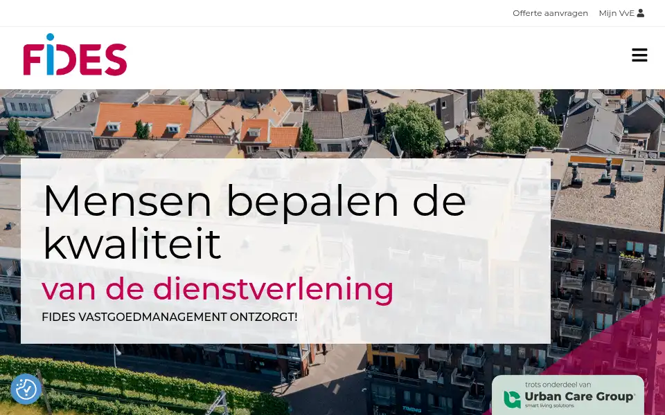 Screenshot of fidesvgm.nl
