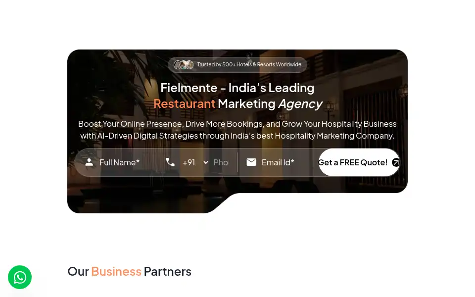Screenshot of fielmente.com