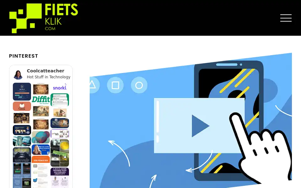 Screenshot of fietsklik.com