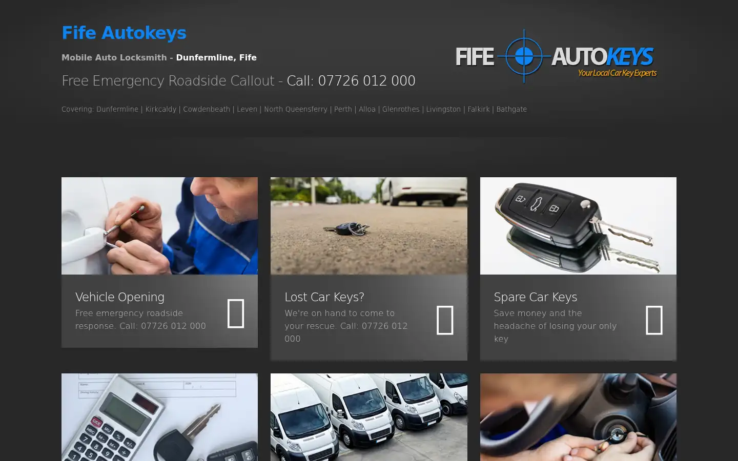 Screenshot of fifeautokeys.co.uk