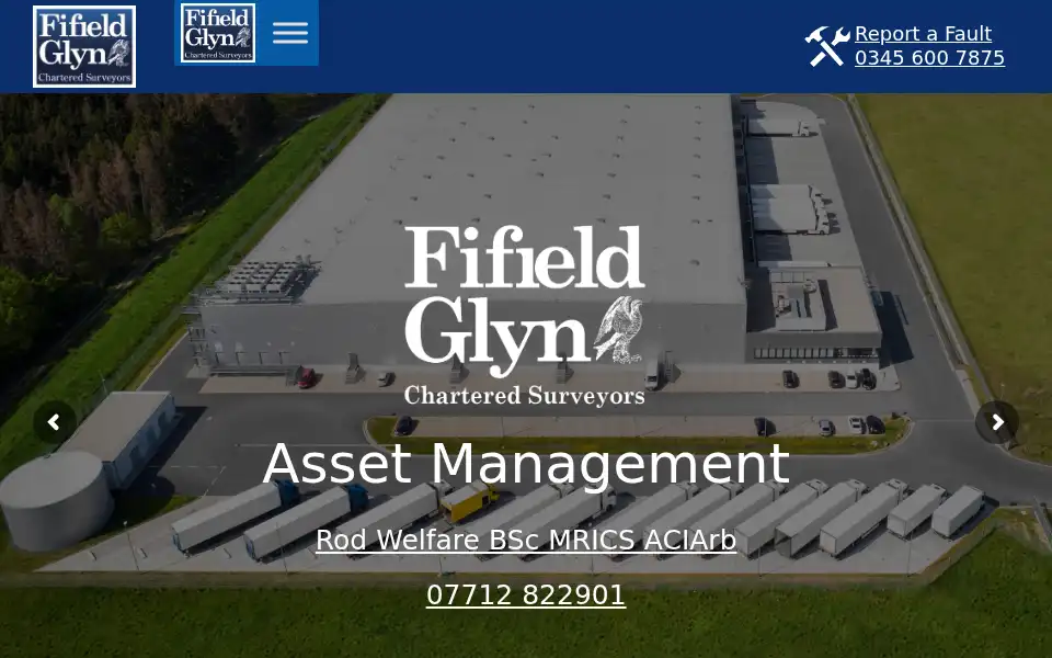 Screenshot of fifieldglyn.com