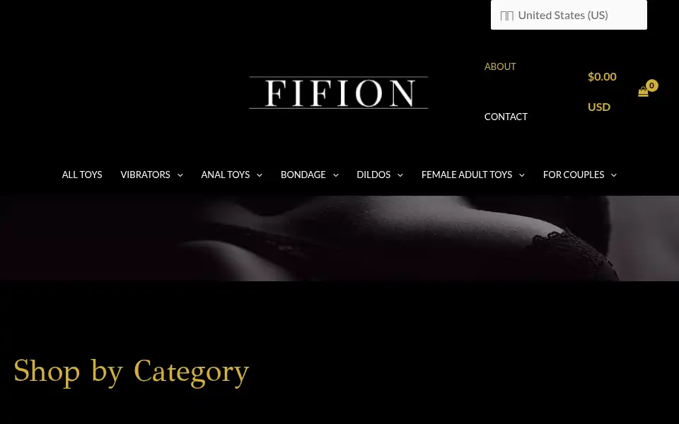 Screenshot of fifion.com