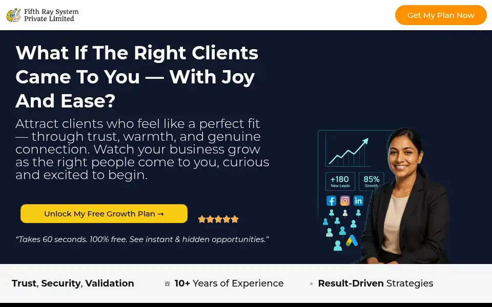 Screenshot of fifthraysystem.com