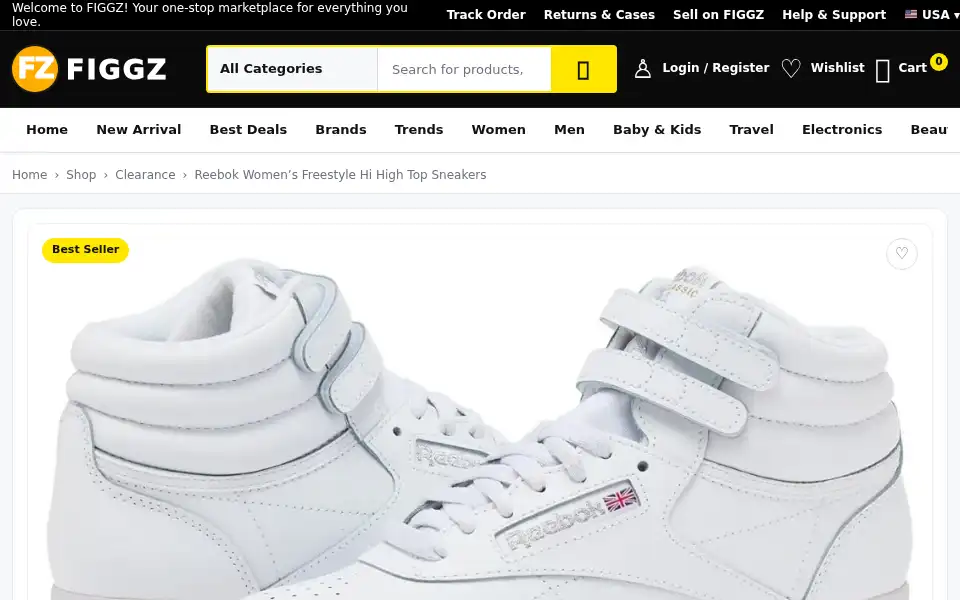 Screenshot of figgz.com