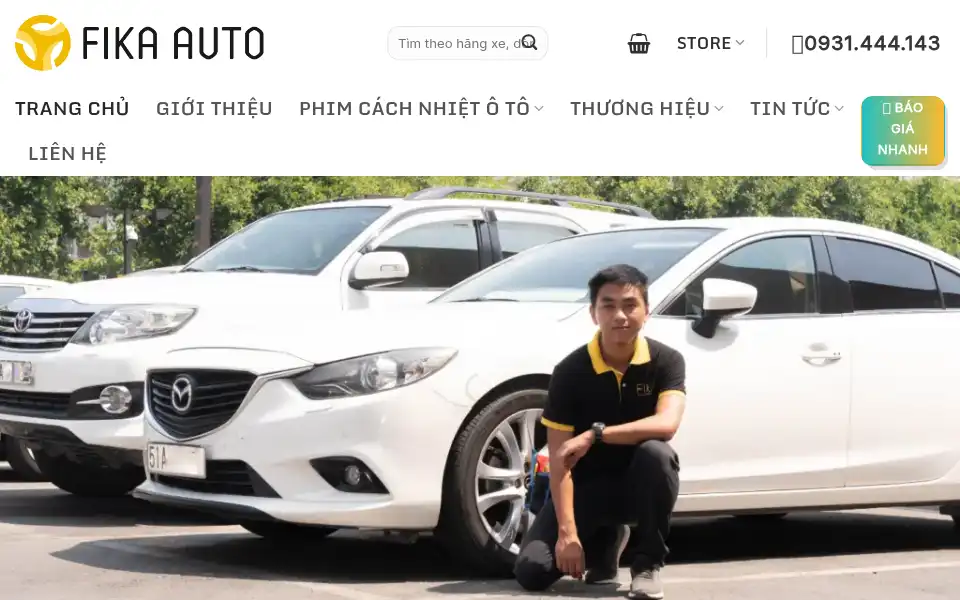 Screenshot of fikaauto.com