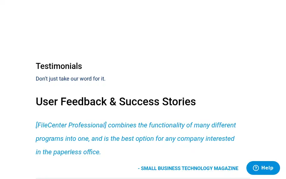 Screenshot of filecenterdms.com