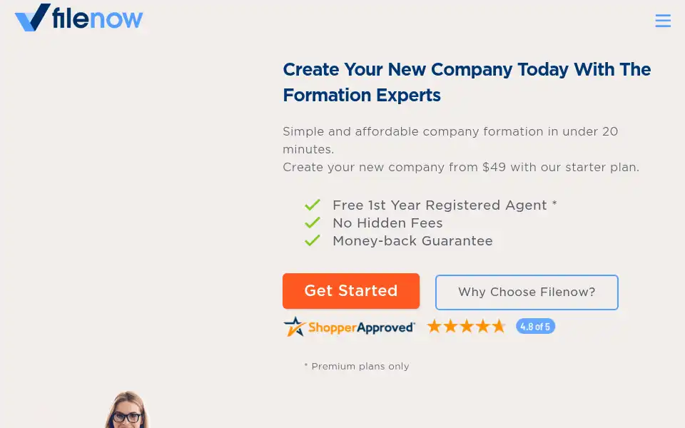 Screenshot of filenow.com