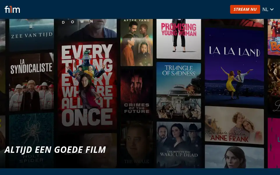 Screenshot of film1.nl