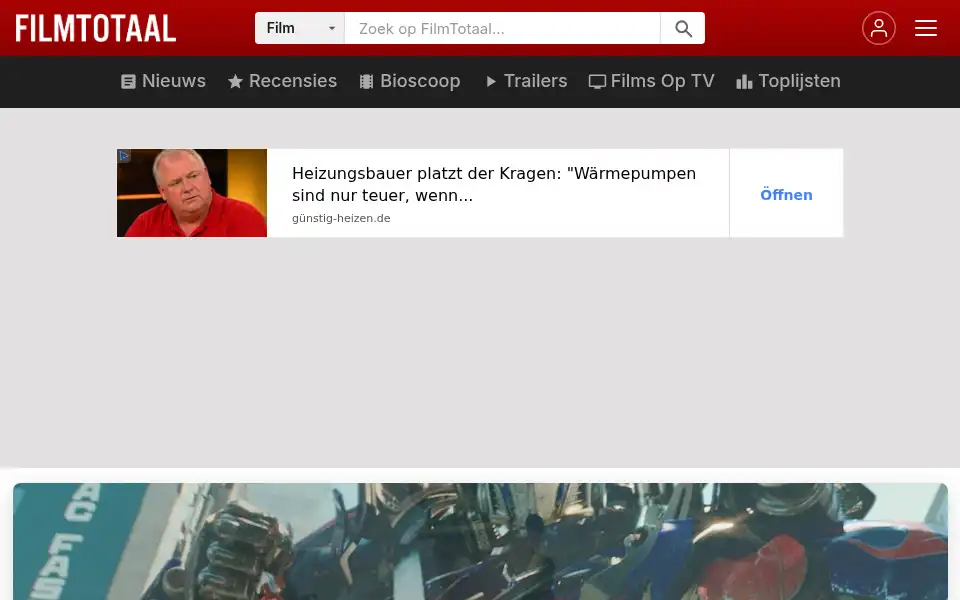 Screenshot of filmtotaal.nl