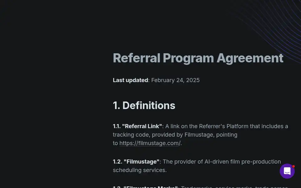 Screenshot of filmustage.com