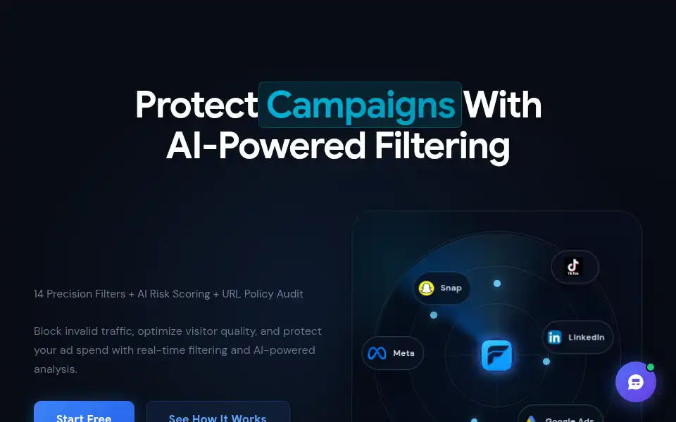 Screenshot of filterfy.io