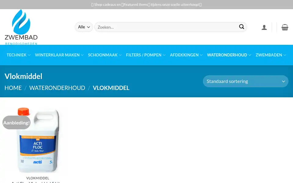 Screenshot of filterspompen.com
