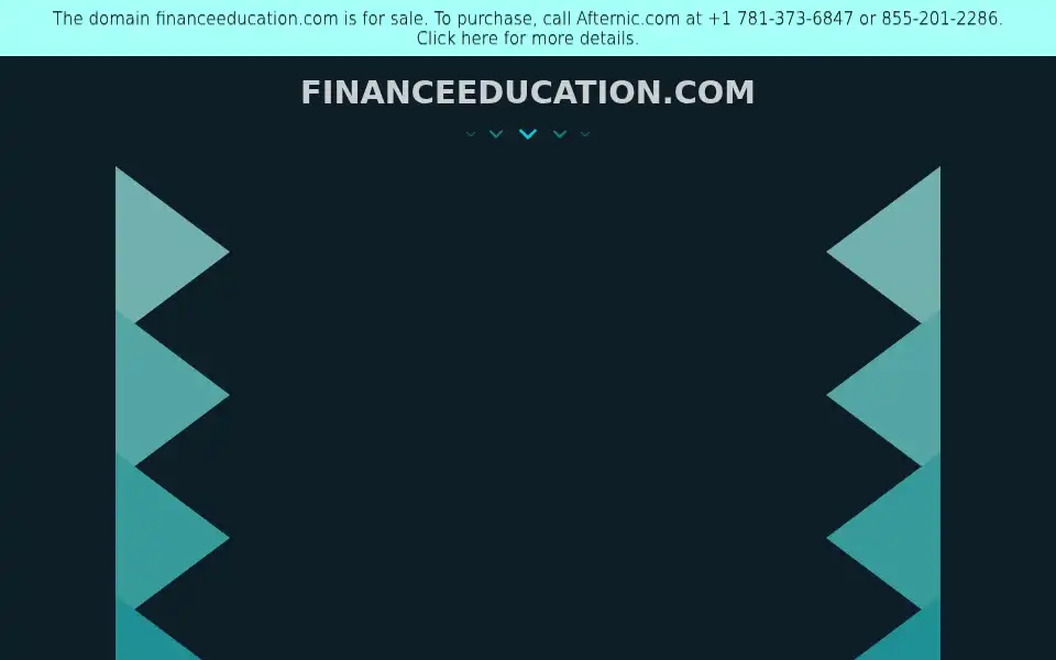 Screenshot of financeeducation.com