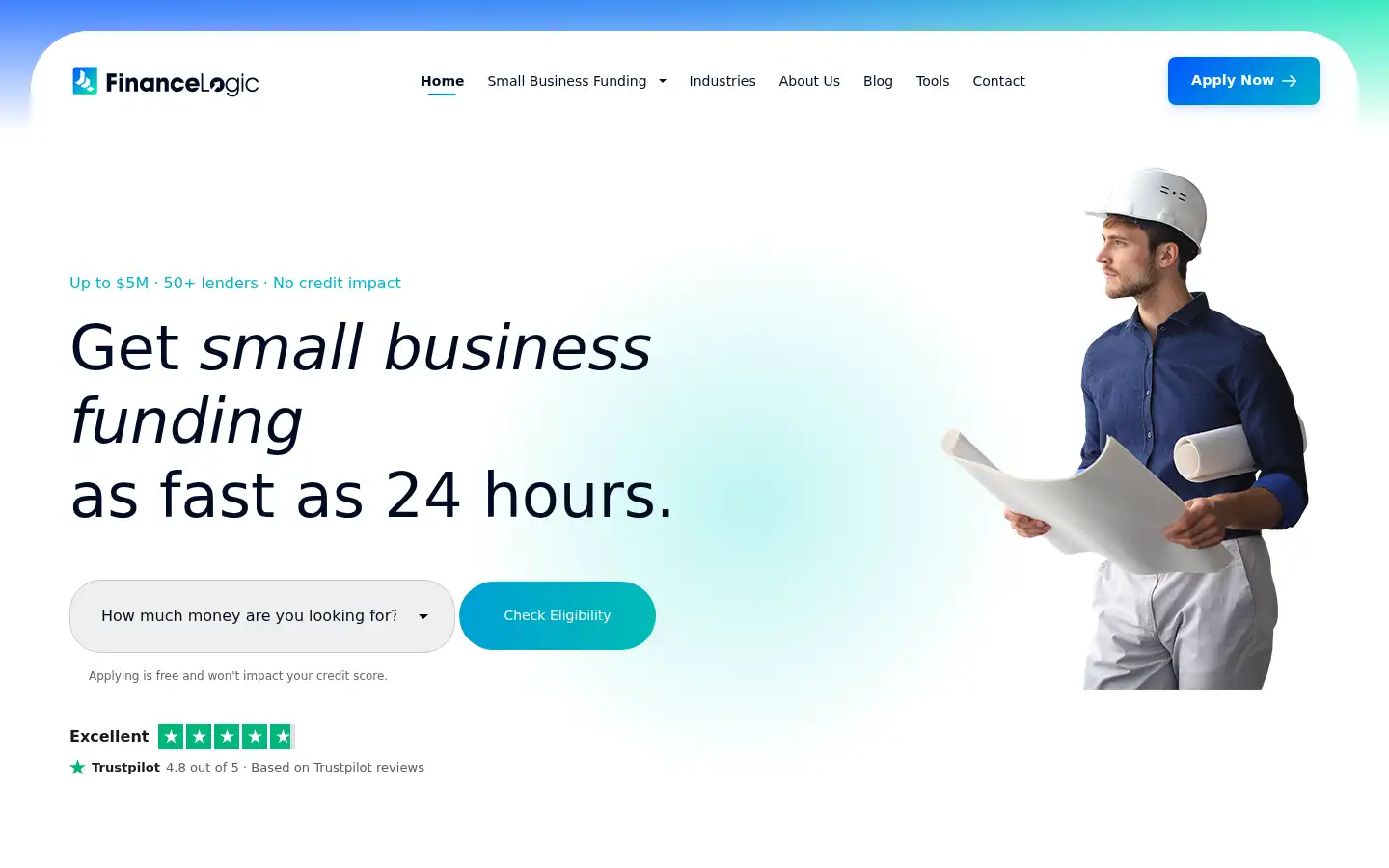 Screenshot of financelogic.com