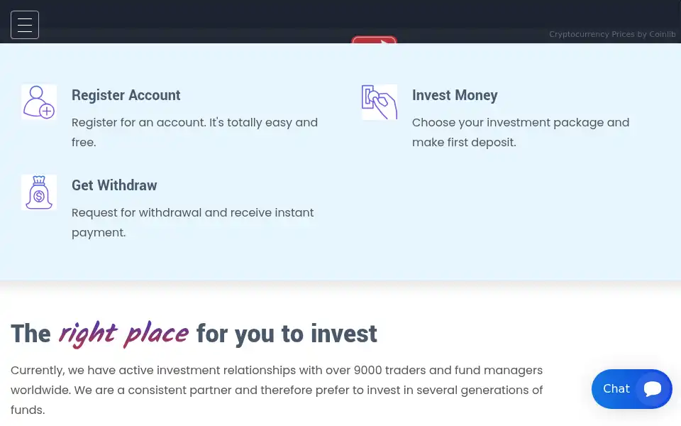 Screenshot of financeprolimited.com