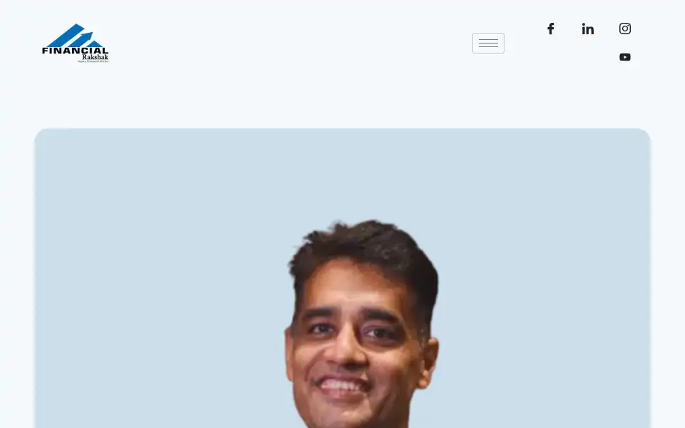 Screenshot of financialrakshak.com