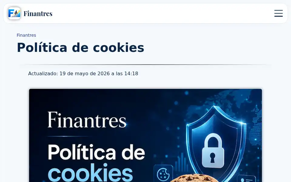 Screenshot of finantres.com