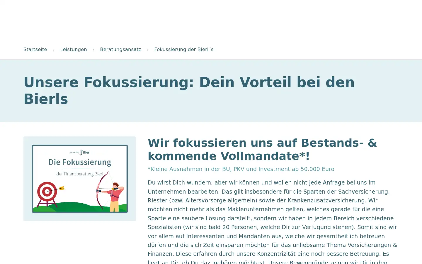 Screenshot of finanzberatung-bierl.de