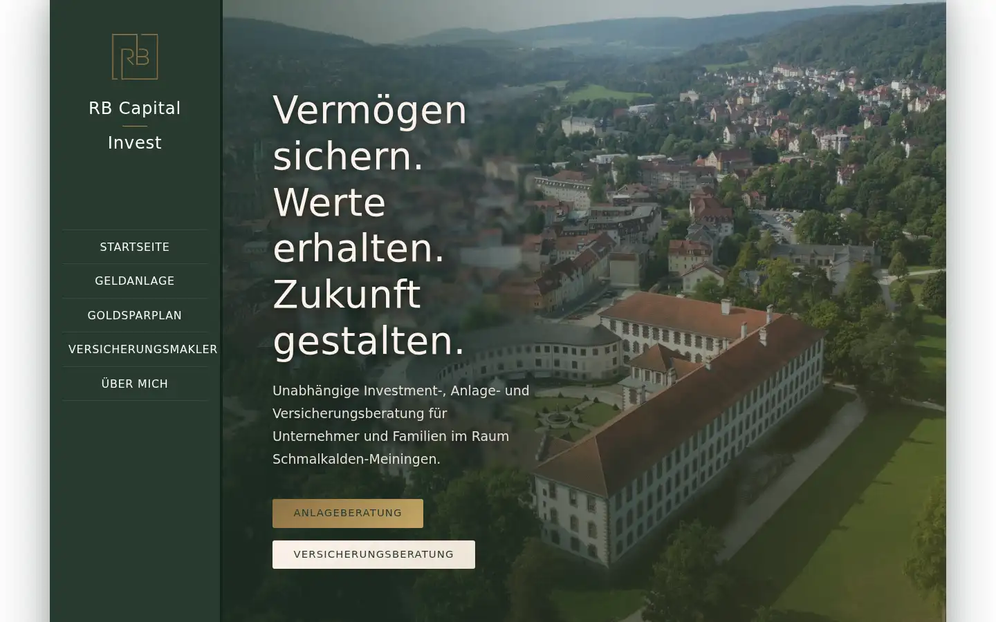 Screenshot of finanzberatung-meiningen.de
