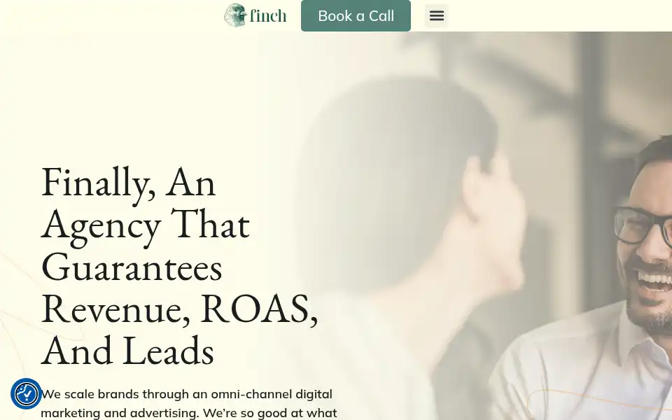 Screenshot of finch.com