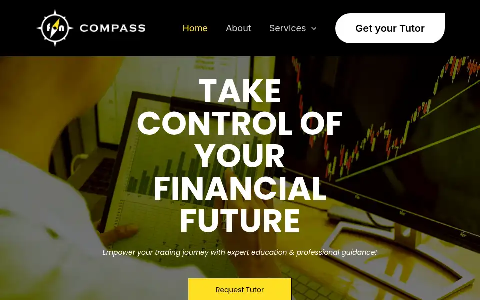 Screenshot of fincompass.net
