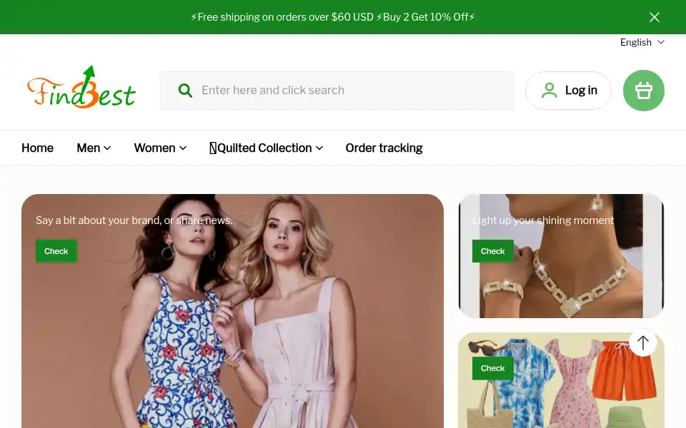 Screenshot of findbestes.com
